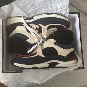 Chanel Mens Sneakers European Sz 46/ US Sz 12